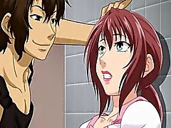 Hentai brunette reprend de sa chatte humide pompage profonde guy