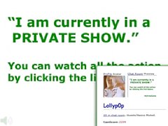 Lolxpop Russian blond private show