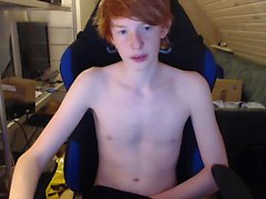 Danish Redhead Viking Bi Boy - Camshow In US = Gudheadt 4