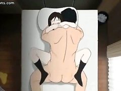 Hentai gets pussy licked and fucked