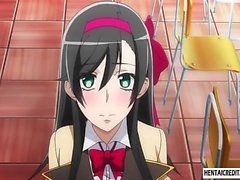 Hentai schoolgirl bekommt Erniedrigten und gefickt