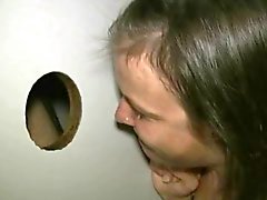 Amateur schwanzhungrige bei Glory Hole