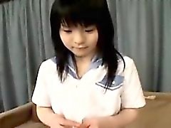 Adorable Asian teen gets her tight honey hole eaten out and