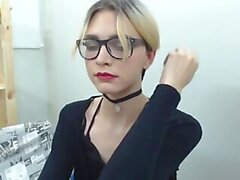 RacheLarcher - Russian Crossdresser Anal Deding Play