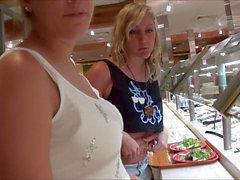 Pissing, belly stuffing in public, piss public compilation