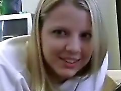 Bandas Nena rubia aficionado de video sexual caseros