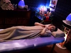 Asian giapponese cornea olio da massaggio di Girl Voyeur
