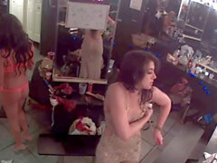 Room service hidden cam, stripper room live, creeping