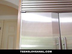 TeensLoveAnal Latin Babe Slurps Up