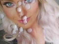 WWE Alexa Bliss Cum Tribute Anthology 38 kuormaa Cumia