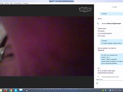 Bbw masturbiert auf Webcam Solo