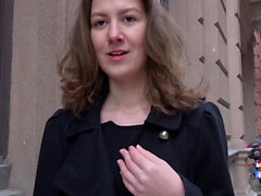 GERMAN SCOUT - Üniversite Genç Alessandra Oyuncu Seçimi İle Sikiliyor