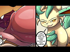 Pokemon sex, anal creampie, anal