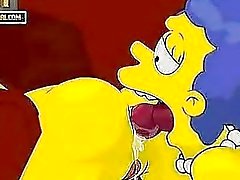 Simpsons Ilmaista pornoa Threesome