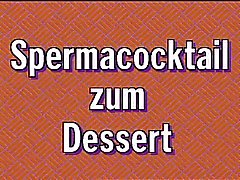 Deutsch Frau wie Sperma