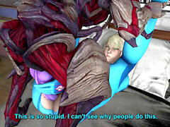 Samus aran, 3d monster, samus aran gangbang