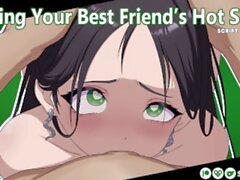 Probar la hermana caliente de tu mejor amigo [porno de audio] [entrenamiento de puta] [Use todos mis agujeros]