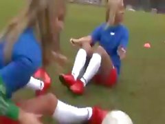 Aleska Diamant-und Taras Pink in Anale Fußball Klub volle video