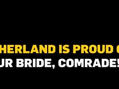 Bride4k. ¡Homeland está orgullosa de tu novia, camarada!