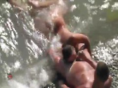 Blowjob within the ocean