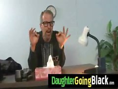 Sexy Daughter Cock Suck and Interracial Fuck 15