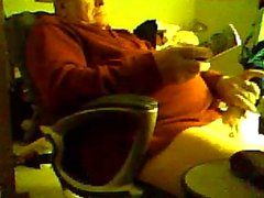 Opa-Schlaganfall vor der Webcam